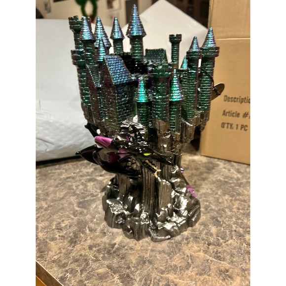 Disney Maleficent Dragon Castle Candle Holder Holder Stand Bath and Body Works - Picture 8 of 9
